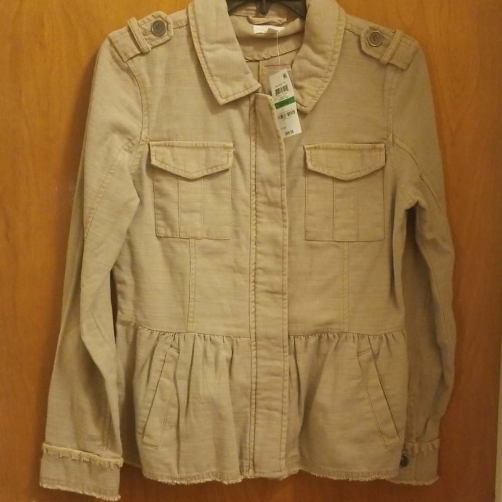 NWT Maison Jules Military inspired Jacket